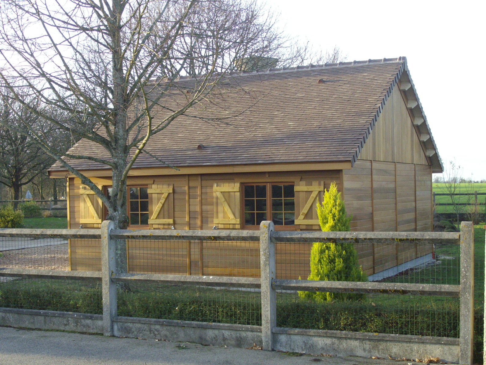 Chalet de jardin habitable