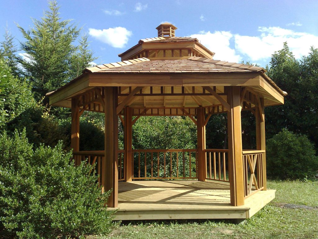 Gazebo de jardin en Red Cedar