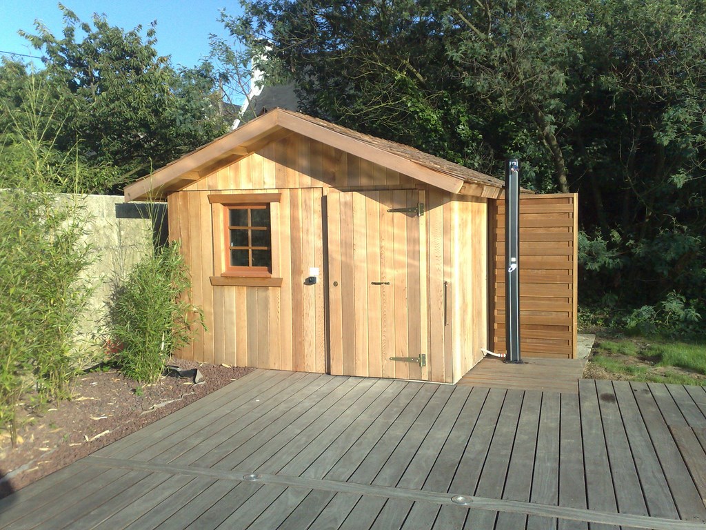 Local technique en bois