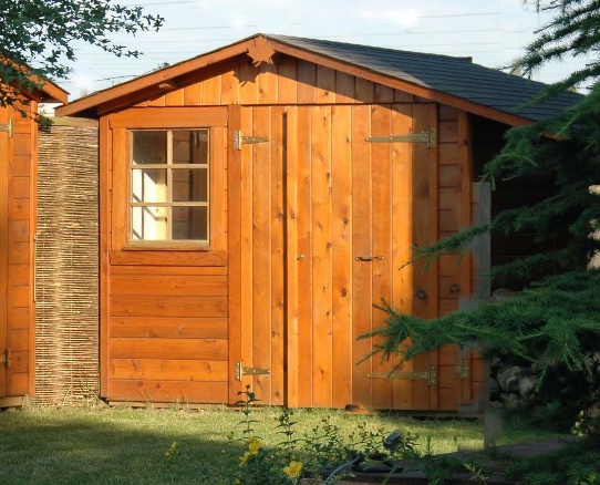 chalet en bois 2 pentes