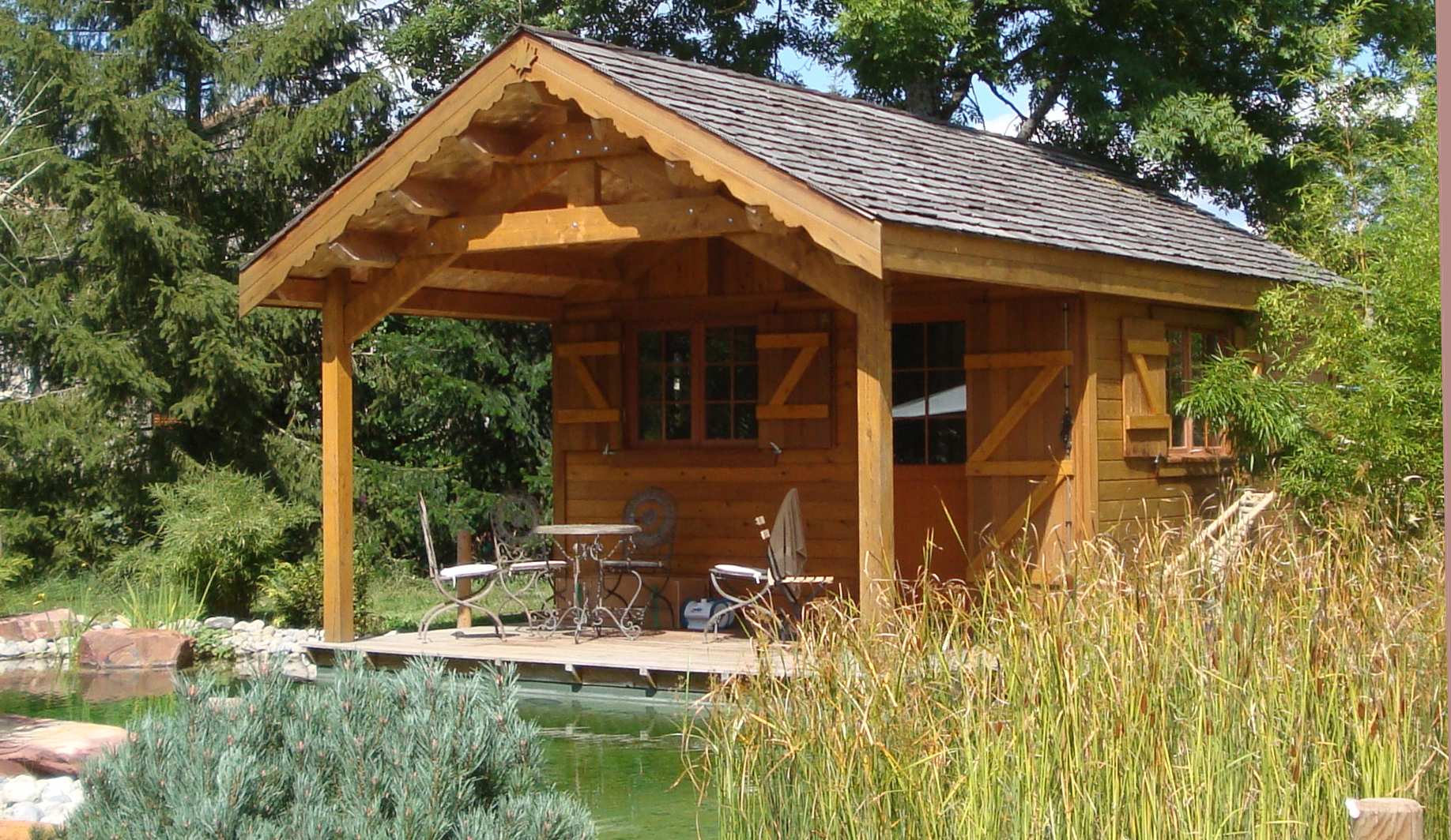 studio de jardin en bois