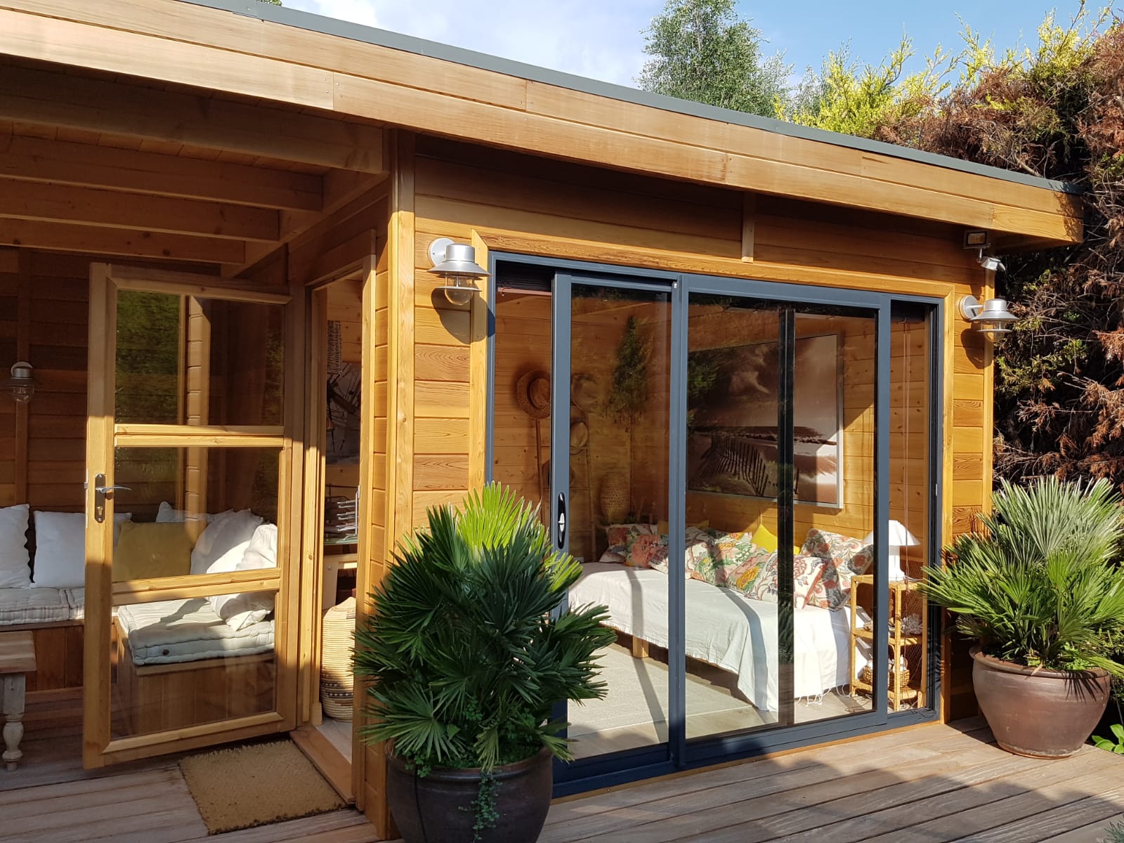 ambiances-toit-plat-moderne Studio de jardin en bois