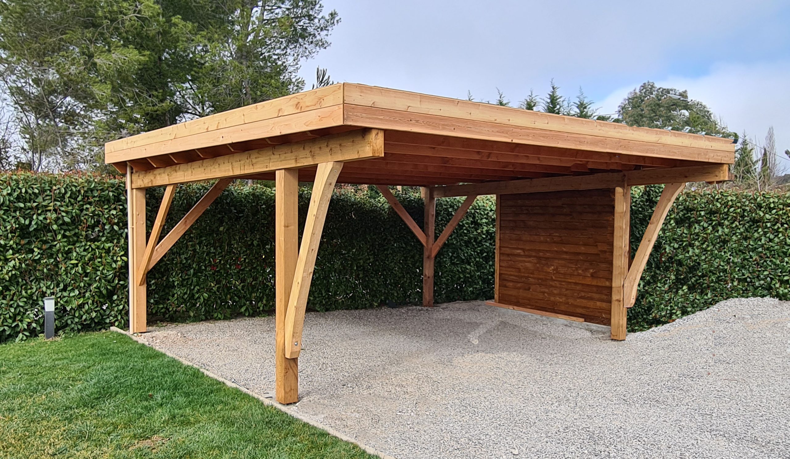 carport-toit-plat